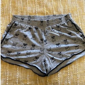 Justice dog shorts size 14/16